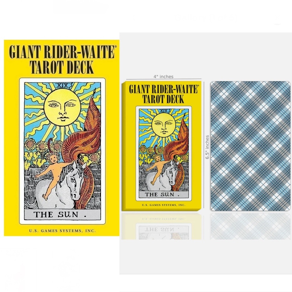 ✨GIANT Raider-Waite Tarot Deck✨